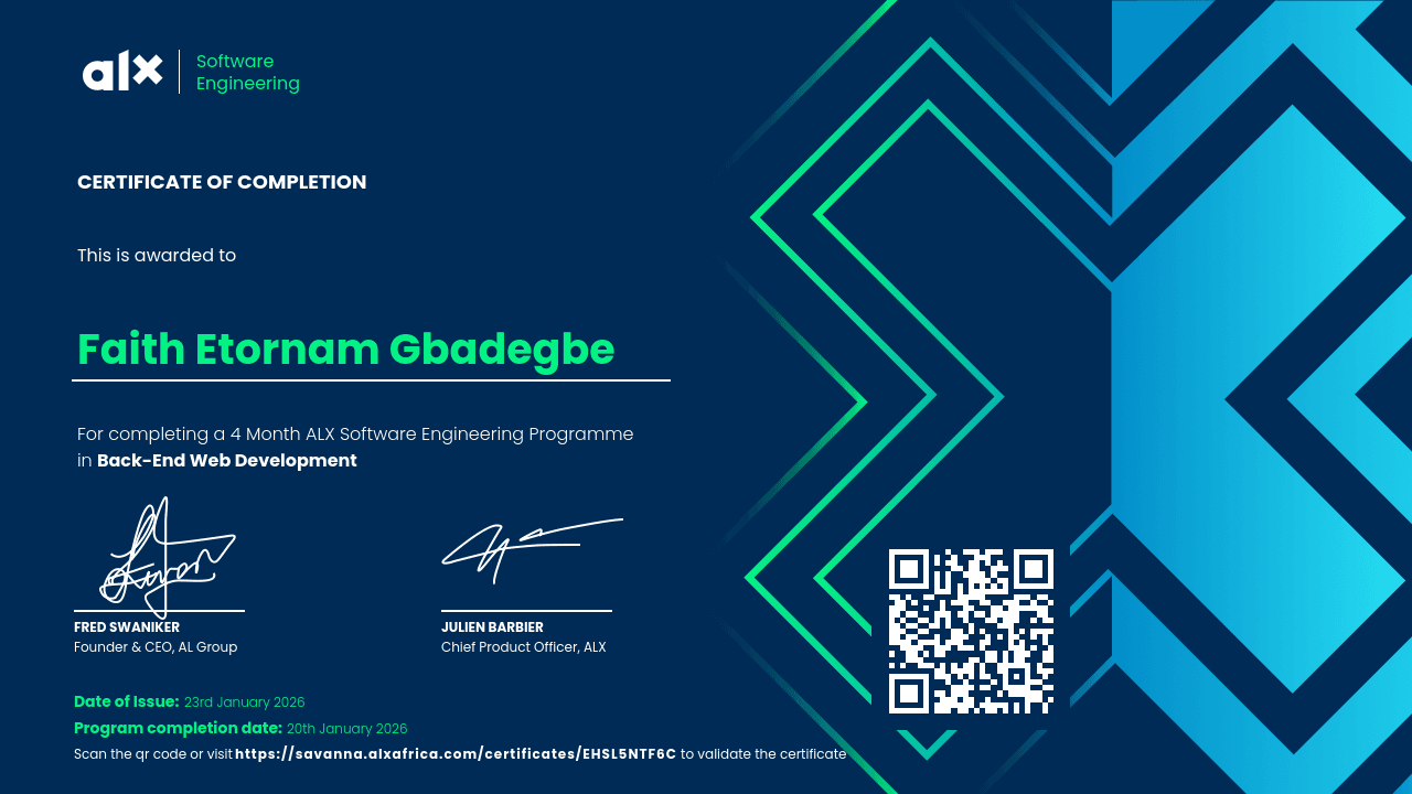 Backend Development (Python)